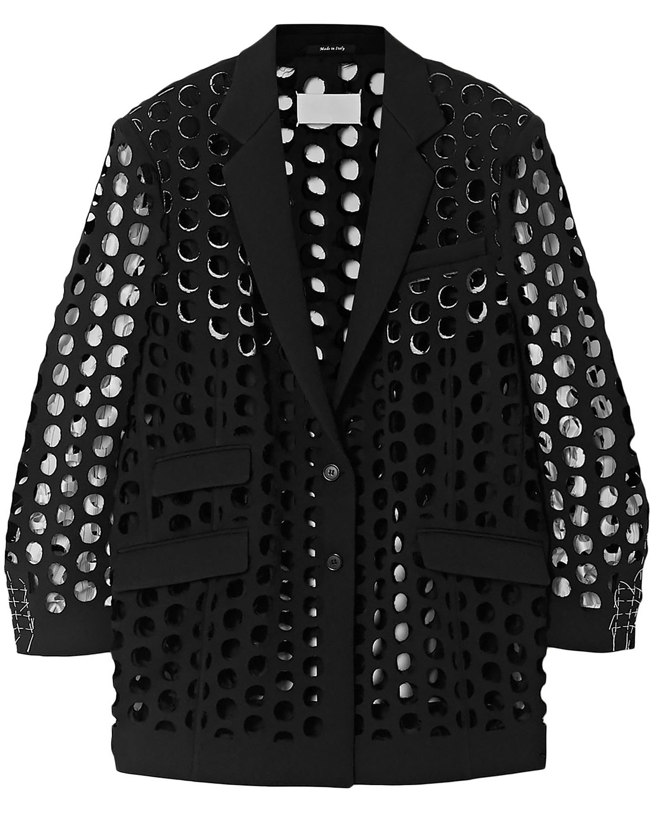 ARTISANAL LASER-CUT BLAZER