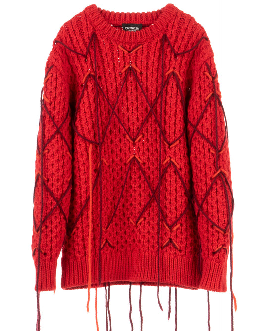 ROPE KNIT SWEATER