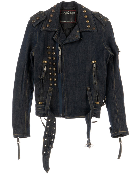 STUD DENIM JACKET WMNS