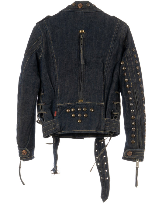 STUD DENIM JACKET WMNS