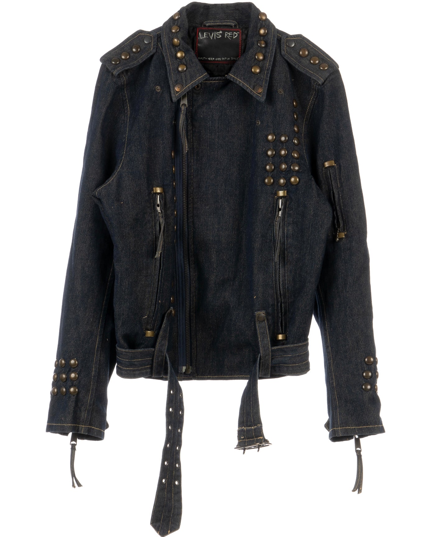 STUD DENIM JACKET MENS