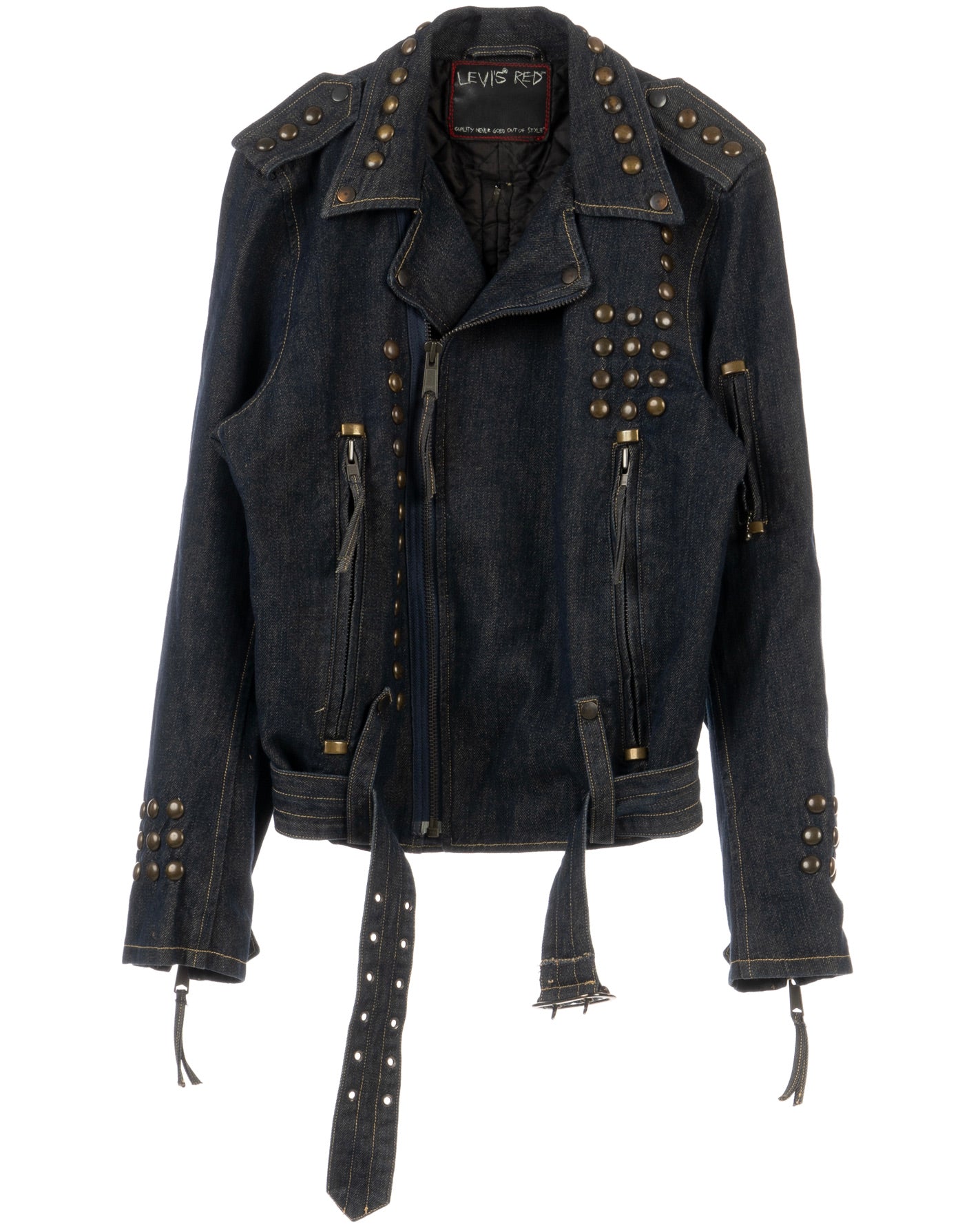 STUD DENIM JACKET MENS