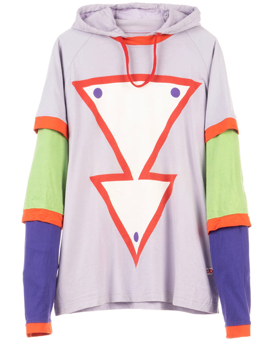 ROBOT HOODED LONGSLEEVE