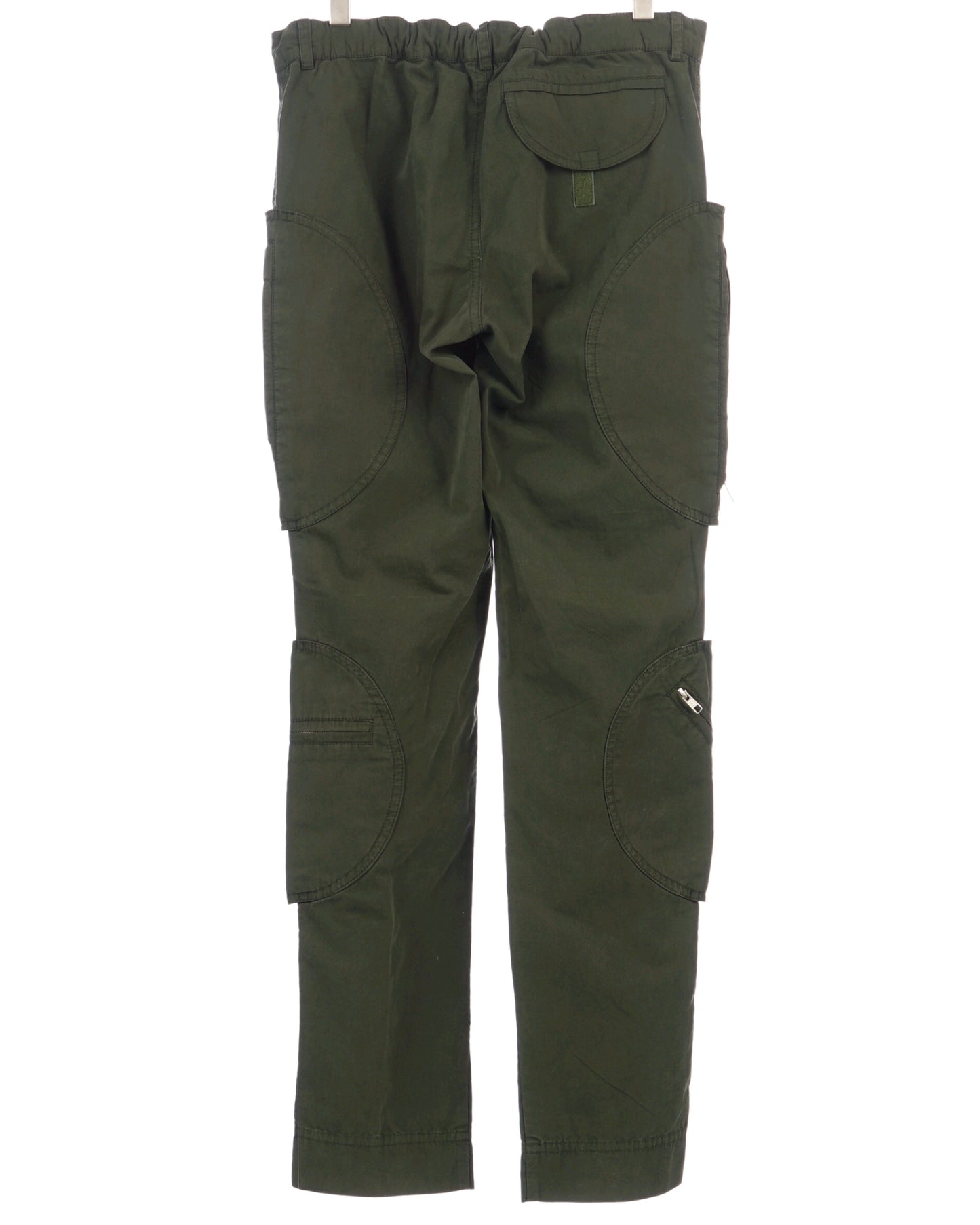 CIRCLE POCKET CARGO SAMPLE PANTS